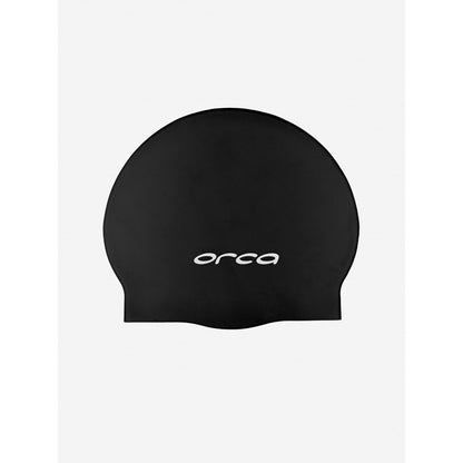 Orca Silicone Swim Cap - Black