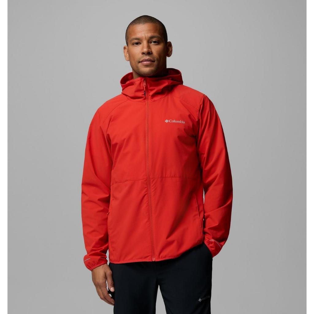 Jaket Gunung Outdoor - Columbia Men's Trailborne Jacket (Super Sonic)