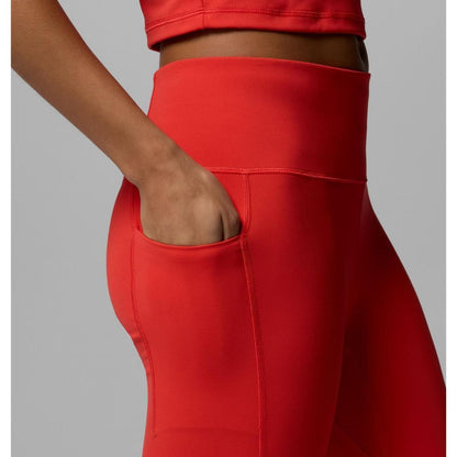 Legging Lari Olahraga Wanita - Columbia Women's Loneridge Leggings (Poppy Red)