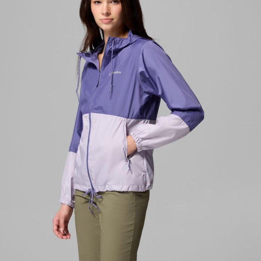 Jaket Outdoor Wanita - Women's Flash Forward II Windbreaker (Stormwatch, Lavender)