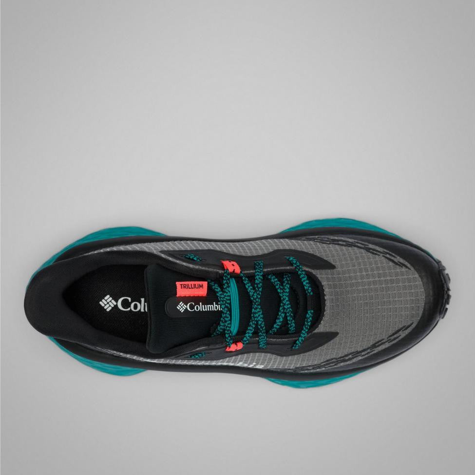 Sepatu Lari Wanita Trail Running - Columbia Women's Konos Trillium ATR™ Shoes (City Grey, Teal)