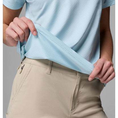 Columbia Women's Wild Springs Short Sleeve Shirt (Marine Light)