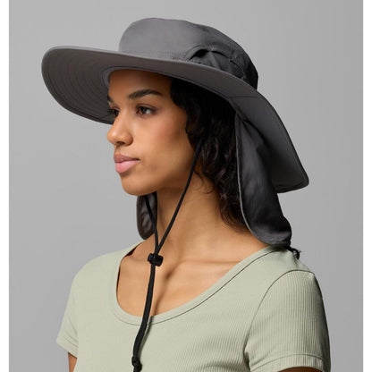 Topi Booney Hiking - Columbia Coolhead Zero IV Booney Hat (City Grey)