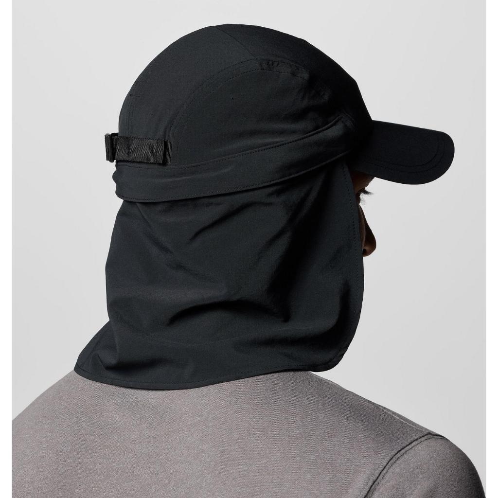 Topi Outdoor Earflap - Columbia Coolhead Zero II Cachalot Hat (Black)