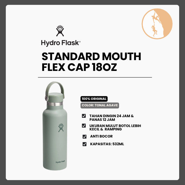 Hydro Flask Standard Flex Cap 18oz/532ml - TONAL AGAVE