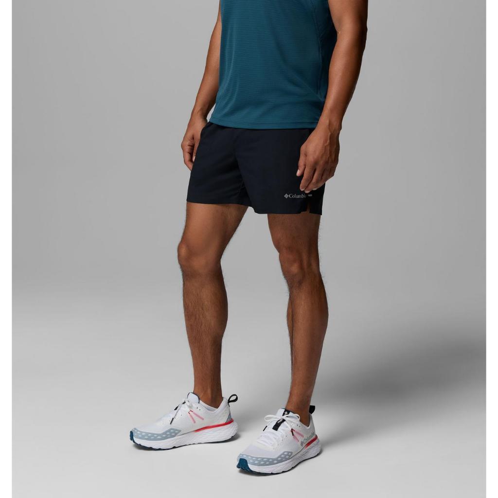 Celana Pendek Lari/Olahraga - Columbia Men's Stealth Spring Lined Shorts (Black)