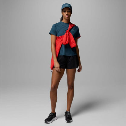 Kaos Olahraga Wanita - Columbia Women's Stealth Spring Short Sleeve Shirt (Everblue)