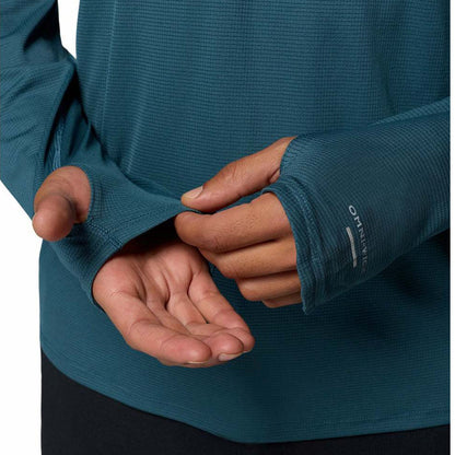 Jaket Hoodie Olahraga - Columbia Men's Stealth Spring™ Long Sleeve Hoodie (Everblue, Shark)
