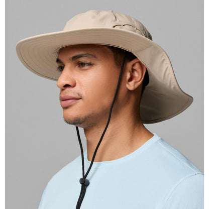 Topi Booney Hiking - Columbia Coolhead Zero IV Booney Hat (Ancient Fossil)