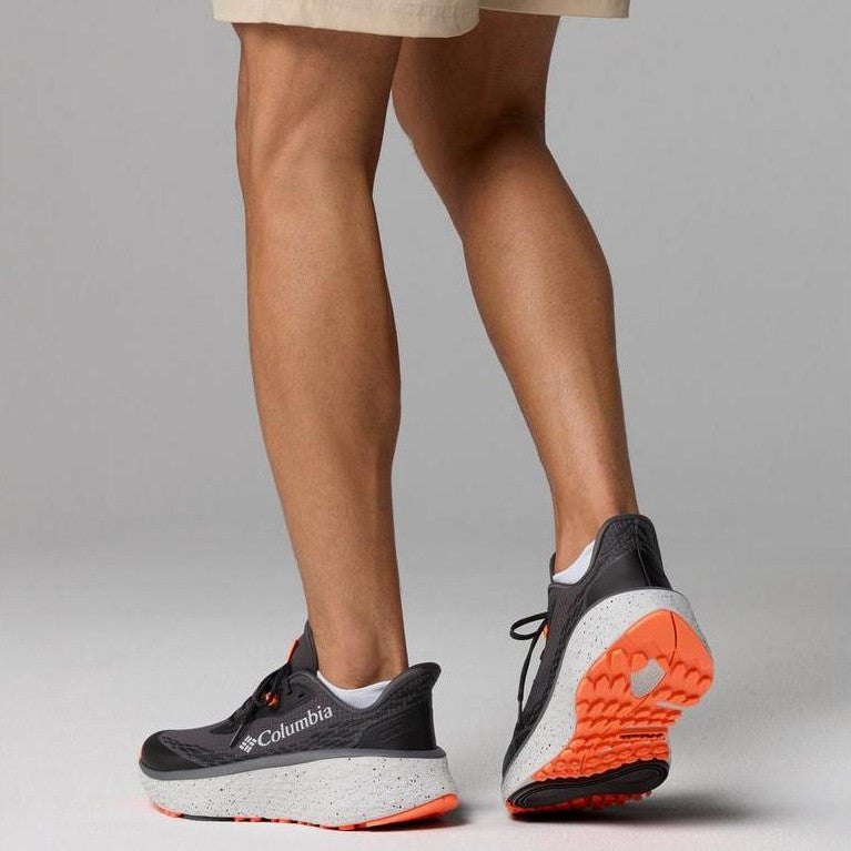 Sepatu Lari Pria Trail Running - Columbia Men's Konos Trillium ATR™ Shoes (Dark Grey, Blaze)