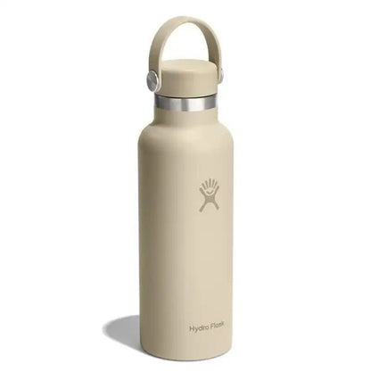 Botol Minum/Tumbler Ringan - Hydro Flask Standard Mouth Flex Cap 18oz/532ml (Tonal Oat)