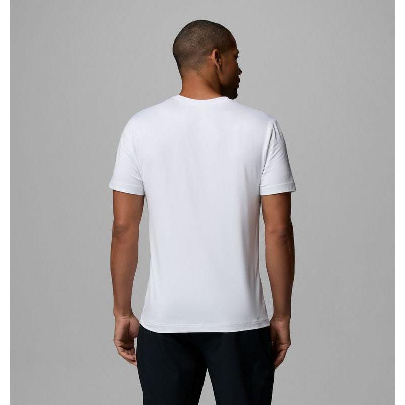 Kaos Outdoor Pria - Columbia Men's Parsons Point SS Graphic T-Shirt (White)