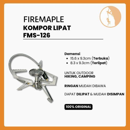 Firemaple Kompor Lipat Aluminium Rock