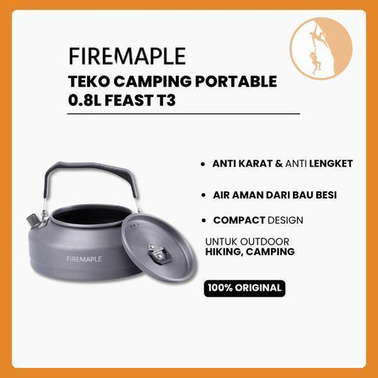 FireMaple Feast T3 Teko Camping Portable 0.8L
