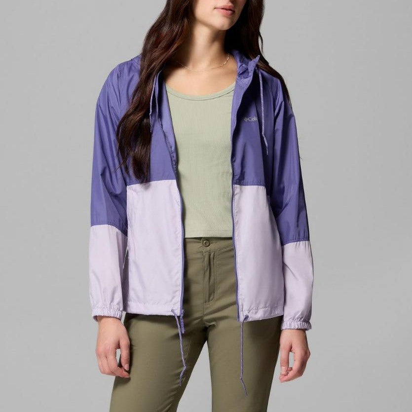 Jaket Outdoor Wanita - Women's Flash Forward II Windbreaker (Stormwatch, Lavender)