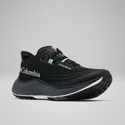 Sepatu Lari Wanita Trail Running - Columbia Women's Konos Speed Trail ATR Shoe (Black, Sea Ice )