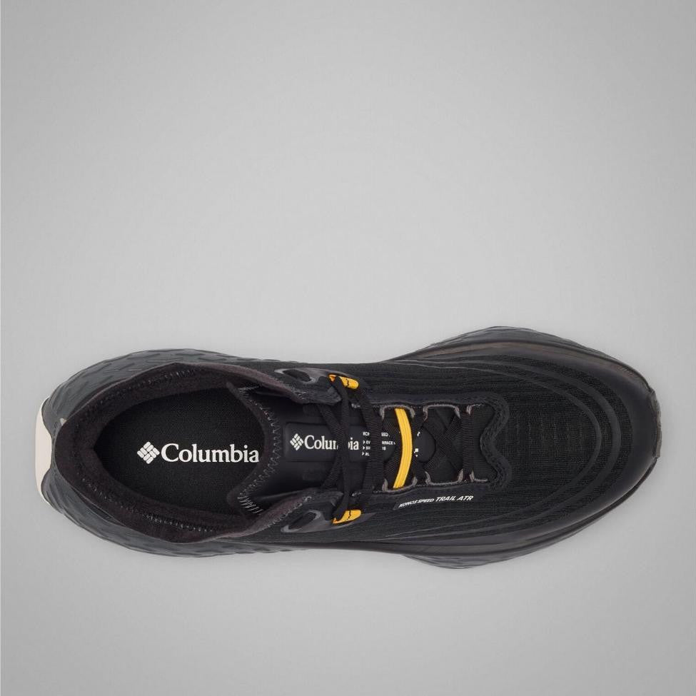 Sepatu Lari Pria Trail Running - Columbia Men's Konos Speed Trail ATR Shoe (Black, Stinger)