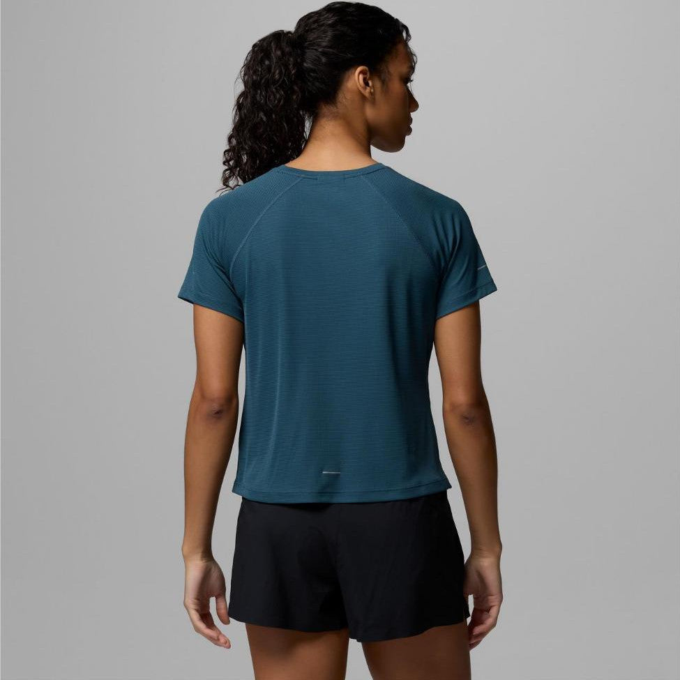 Kaos Olahraga Wanita - Columbia Women's Stealth Spring Short Sleeve Shirt (Everblue)