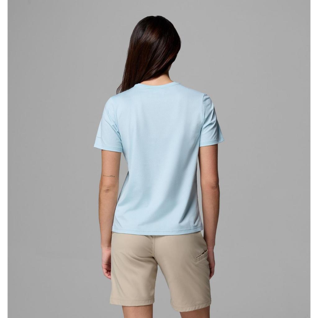 Columbia Women's Wild Springs Short Sleeve Shirt (Marine Light)