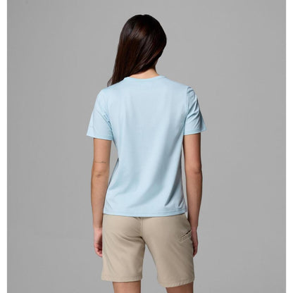Columbia Women's Wild Springs Short Sleeve Shirt (Marine Light)