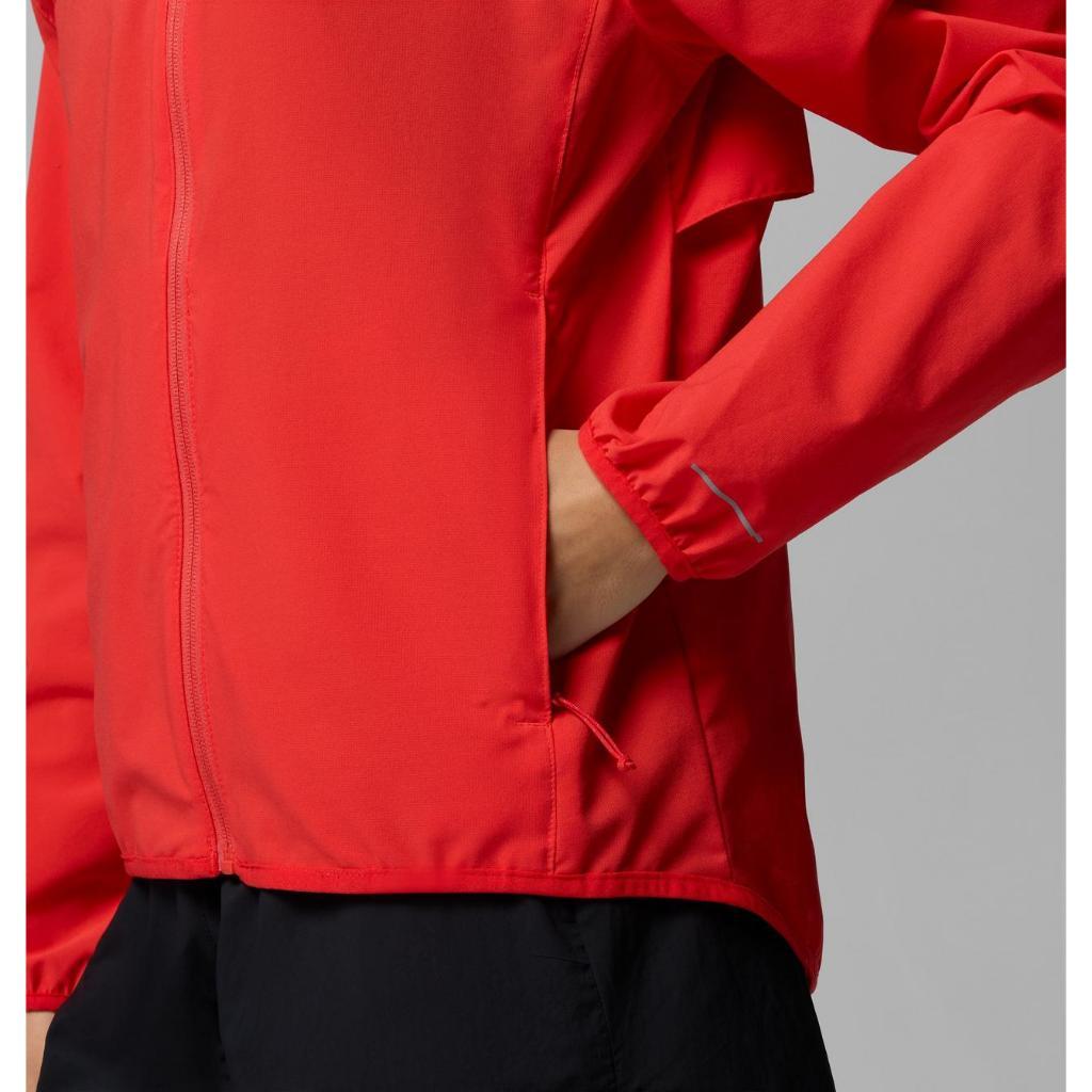Jaket Gunung Outdoor Wanita - Columbia Women's Trailborne Jacket (Poppy Red)