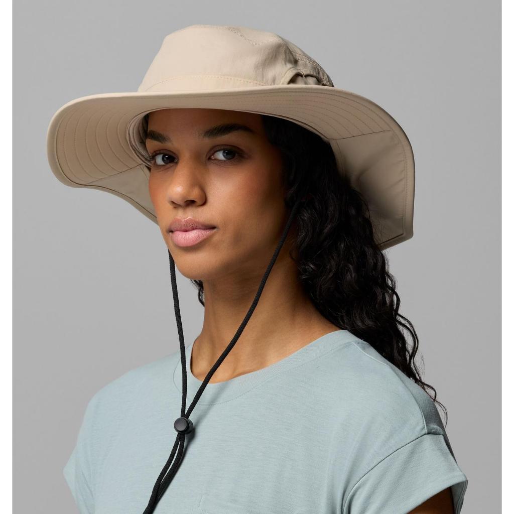 Topi Booney Hiking - Columbia Coolhead Zero IV Booney Hat (Ancient Fossil)