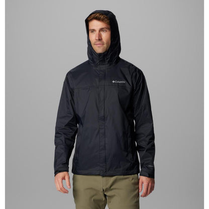Jaket Gunung Pria Packable - Columbia Men’s Watertight II Jacket (Black)
