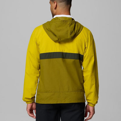 Jaket Oudoor Pria - Columbia Men's Spire Valley Hooded Windbreaker (Antique Moss)