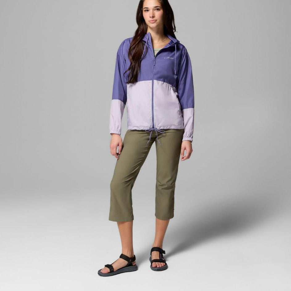 Jaket Outdoor Wanita - Women's Flash Forward II Windbreaker (Stormwatch, Lavender)