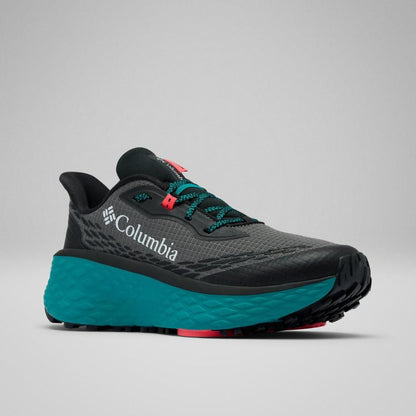 Sepatu Lari Wanita Trail Running - Columbia Women's Konos Trillium ATR™ Shoes (City Grey, Teal)