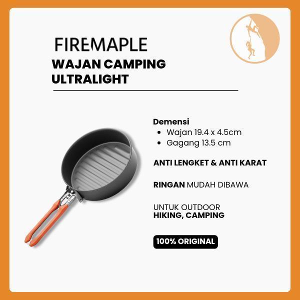 FireMaple Feast FP Wajan Camping Ultralight
