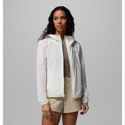 Jaket Gunung Outdoor Wanita - Columbia Women's Trailborne Jacket (Sea Salt)