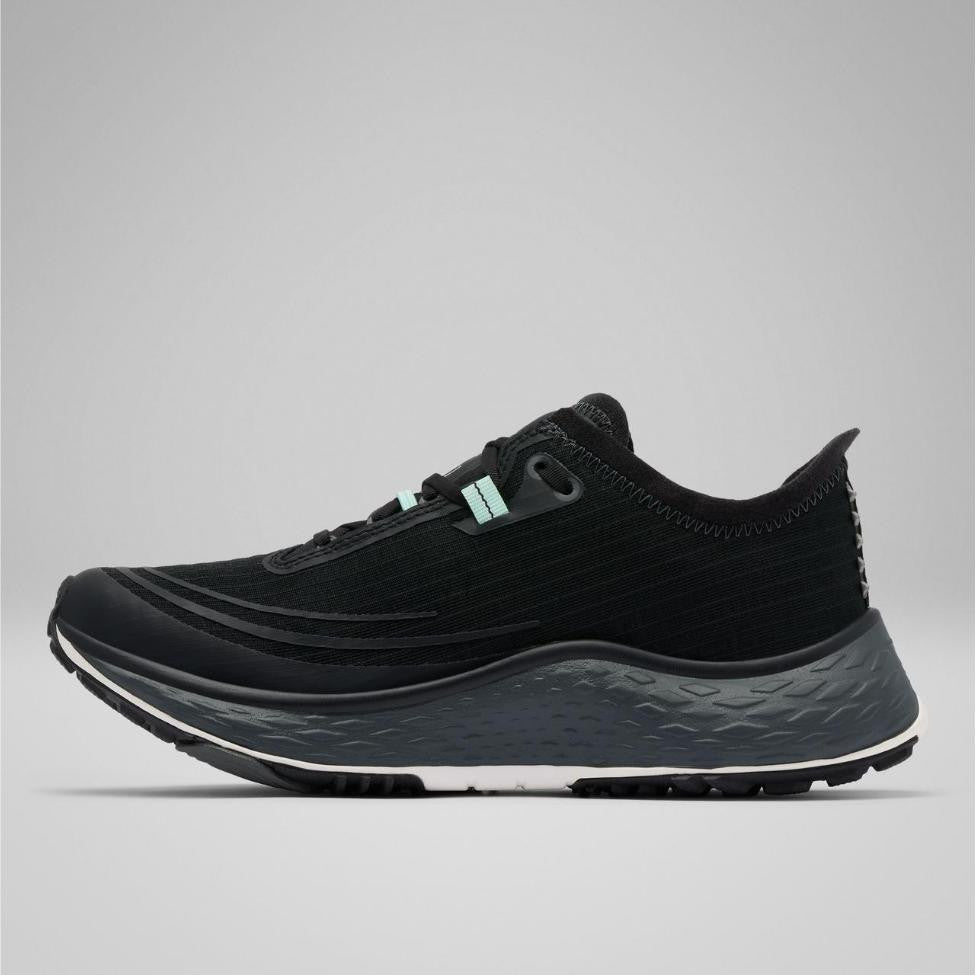 Sepatu Lari Wanita Trail Running - Columbia Women's Konos Speed Trail ATR Shoe (Black, Sea Ice )