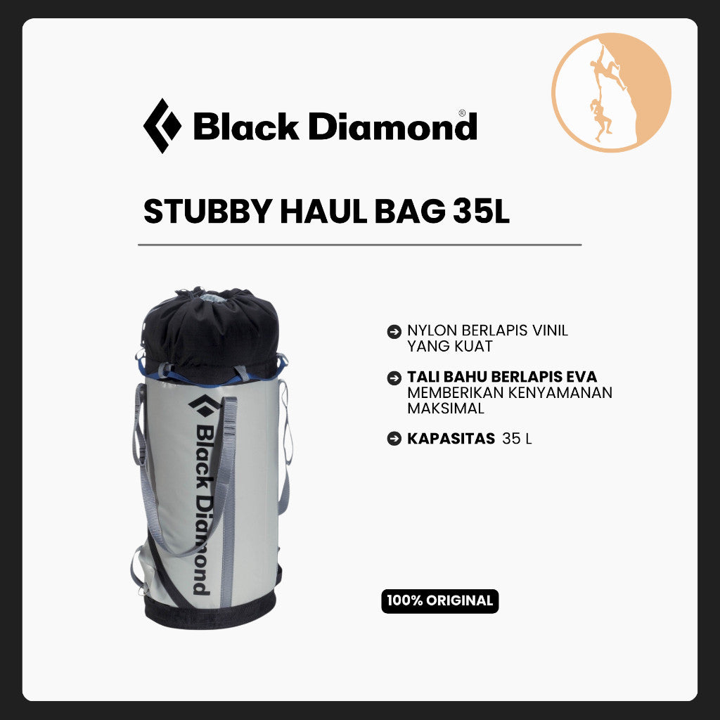 Black Diamond Stubby Haul Bag 35L - Climbing Bag