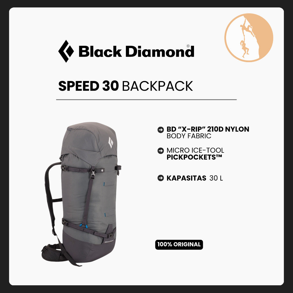 Black Diamond Speed 30 Backpack (M/L) - Tas Gunung