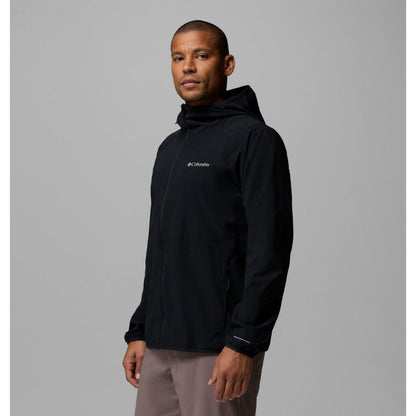 Jaket Gunung Outdoor - Columbia Men's Trailborne Jacket (Black)