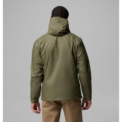 Jaket Gunung Pria Packable - Columbia Men’s Watertight II Jacket (Stone Green)