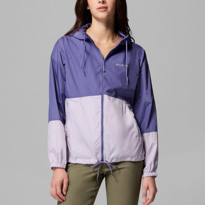 Jaket Outdoor Wanita - Women's Flash Forward II Windbreaker (Stormwatch, Lavender)