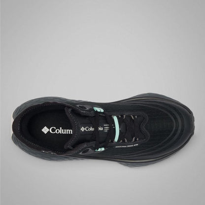 Sepatu Lari Wanita Trail Running - Columbia Women's Konos Speed Trail ATR Shoe (Black, Sea Ice )