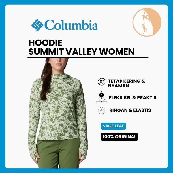 Columbia Women Summit Valley Hoodie - Sage Leaf Popflorid