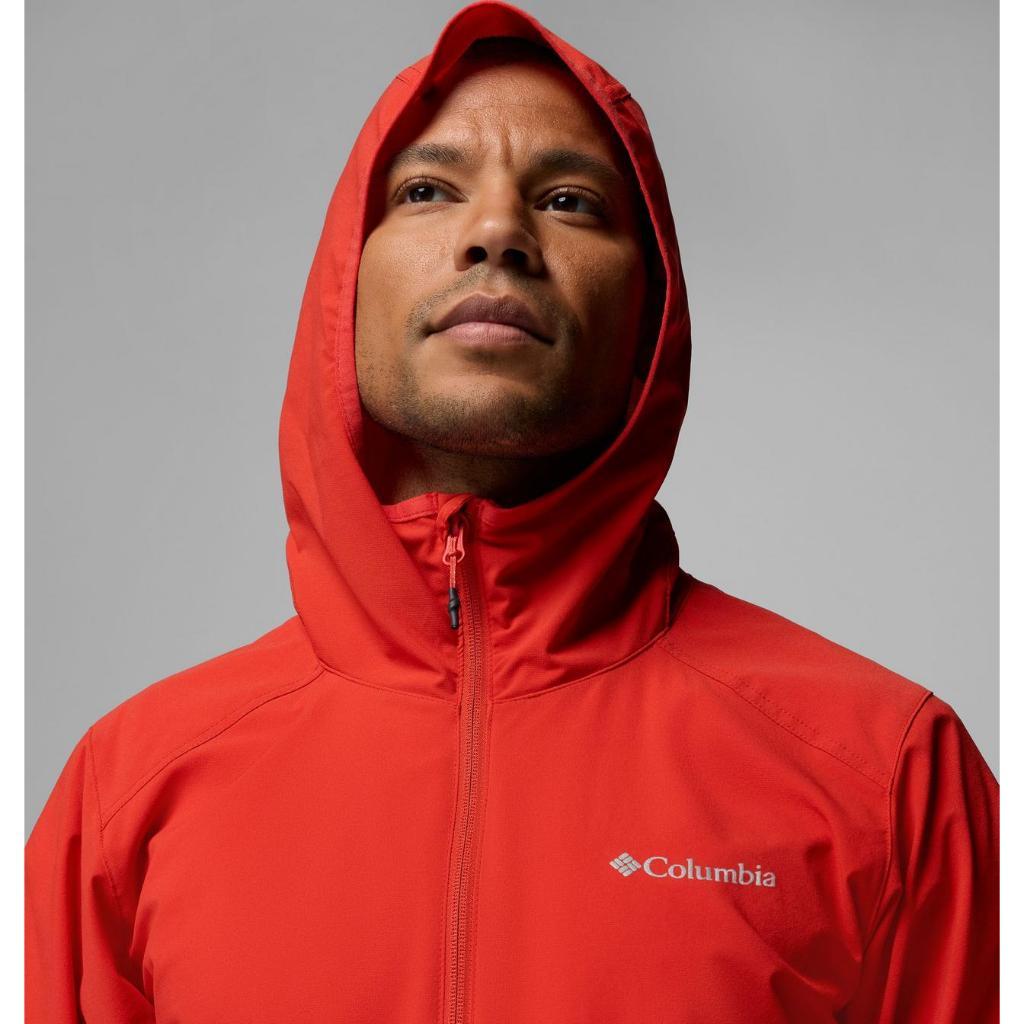 Jaket Gunung Outdoor - Columbia Men's Trailborne Jacket (Super Sonic)