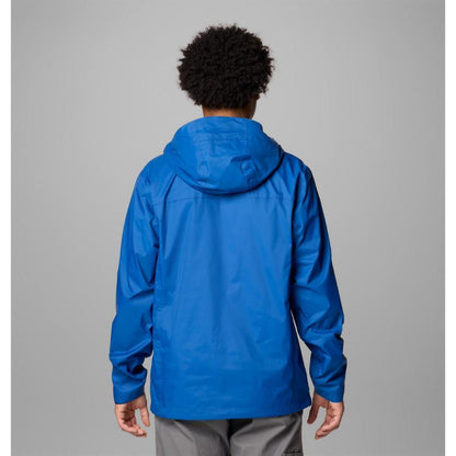 Jaket Gunung Pria Packable - Columbia Men’s Watertight II Jacket (Mountain Blue)