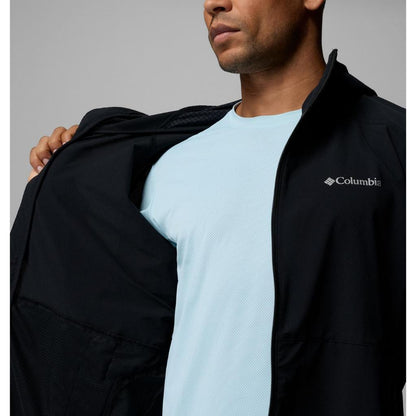 Jaket Gunung Outdoor - Columbia Men's Trailborne Jacket (Black)