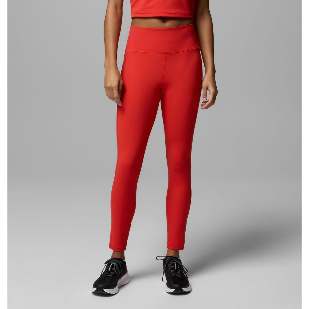 Legging Lari Olahraga Wanita - Columbia Women's Loneridge Leggings (Poppy Red)