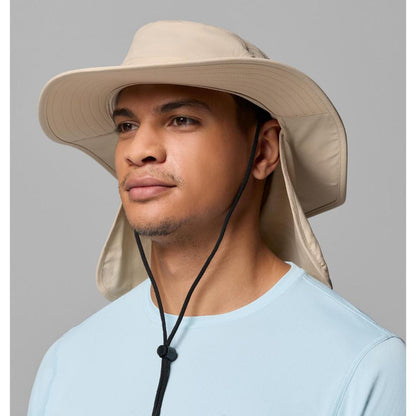 Topi Booney Hiking - Columbia Coolhead Zero IV Booney Hat (Ancient Fossil)