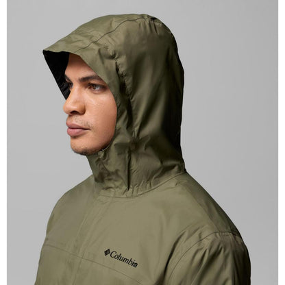 Jaket Gunung Pria Packable - Columbia Men’s Watertight II Jacket (Stone Green)