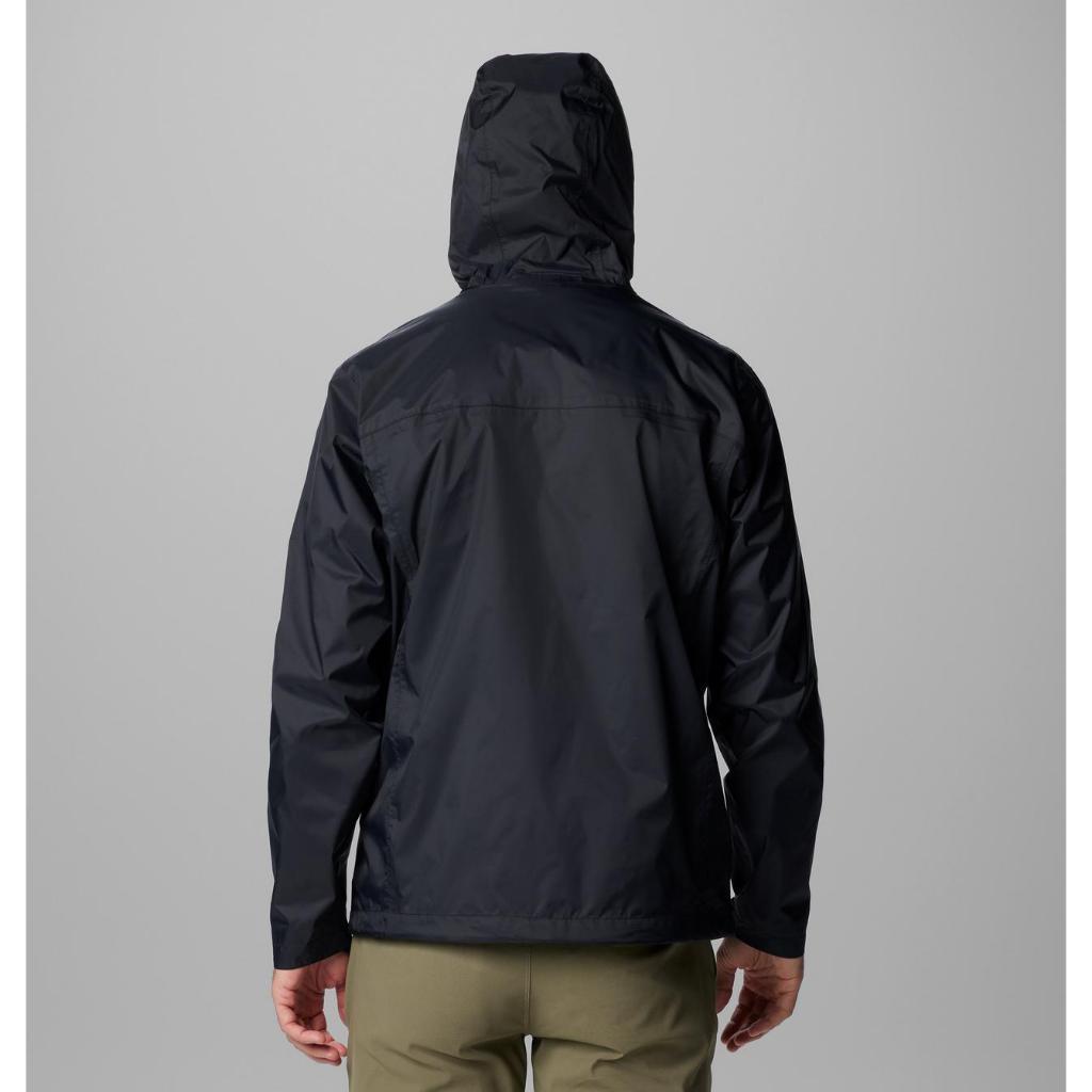 Jaket Gunung Pria Packable - Columbia Men’s Watertight II Jacket (Black)