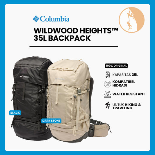 Tas Gunung Ransel Unisex - Columbia Wildwood Heights 35L Backpack