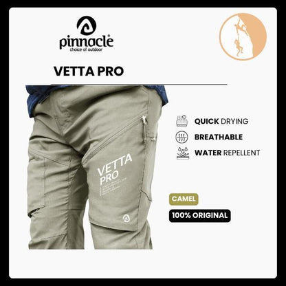 Pinnacle Vetta Pro - Camel - Celana Panjang Pria