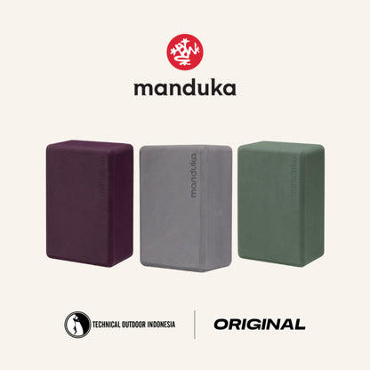 Block Recycled Foam Manduka - Balok Yoga Foam Anti Slip